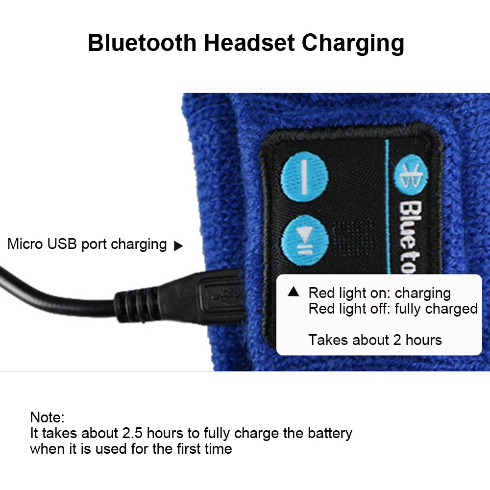 Bluetooth-совместимая шапка для наушников 5.0