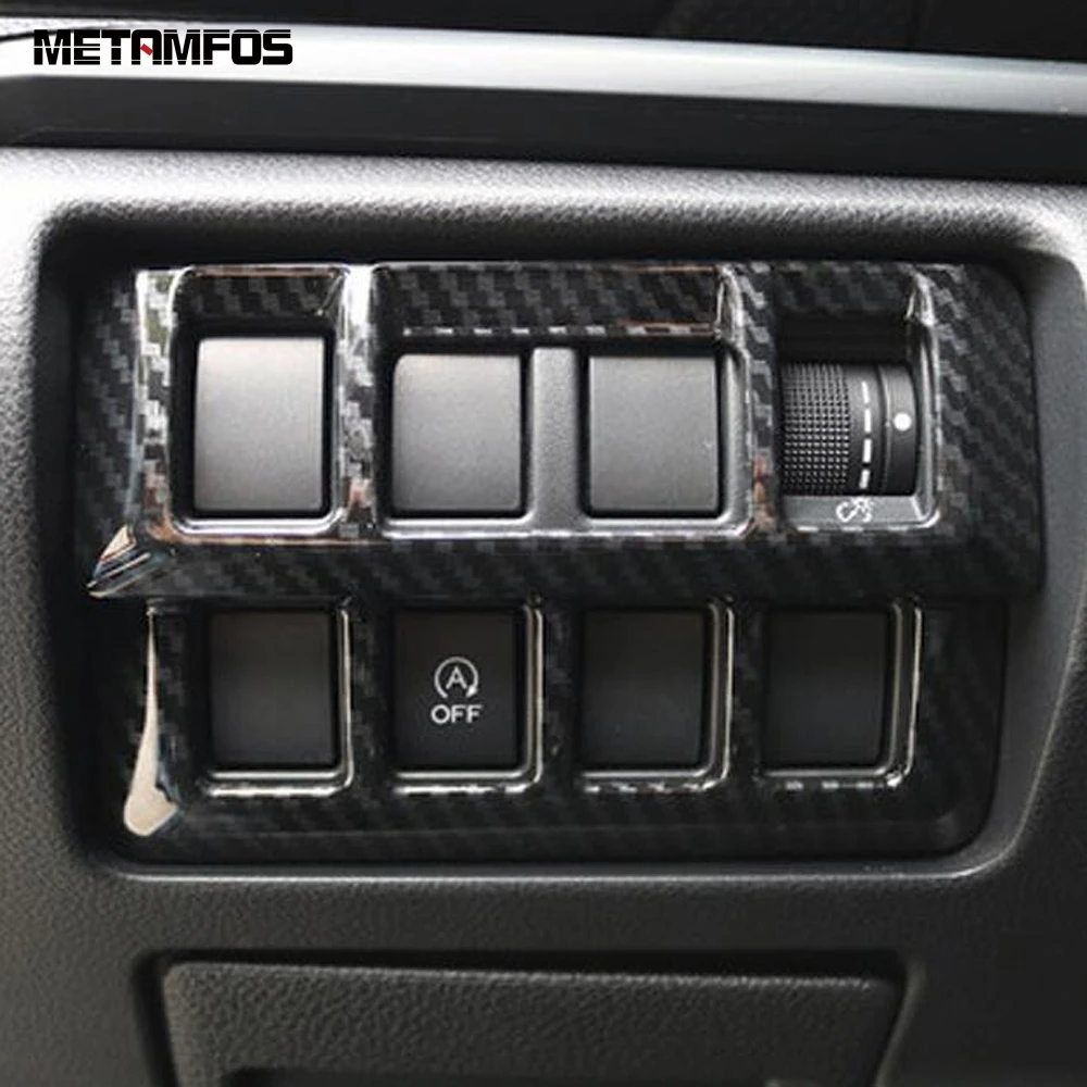 Налобный фонарь для Subaru Forester SK 2019 2020 2021 из углеродного волокна регулируемая ручка
