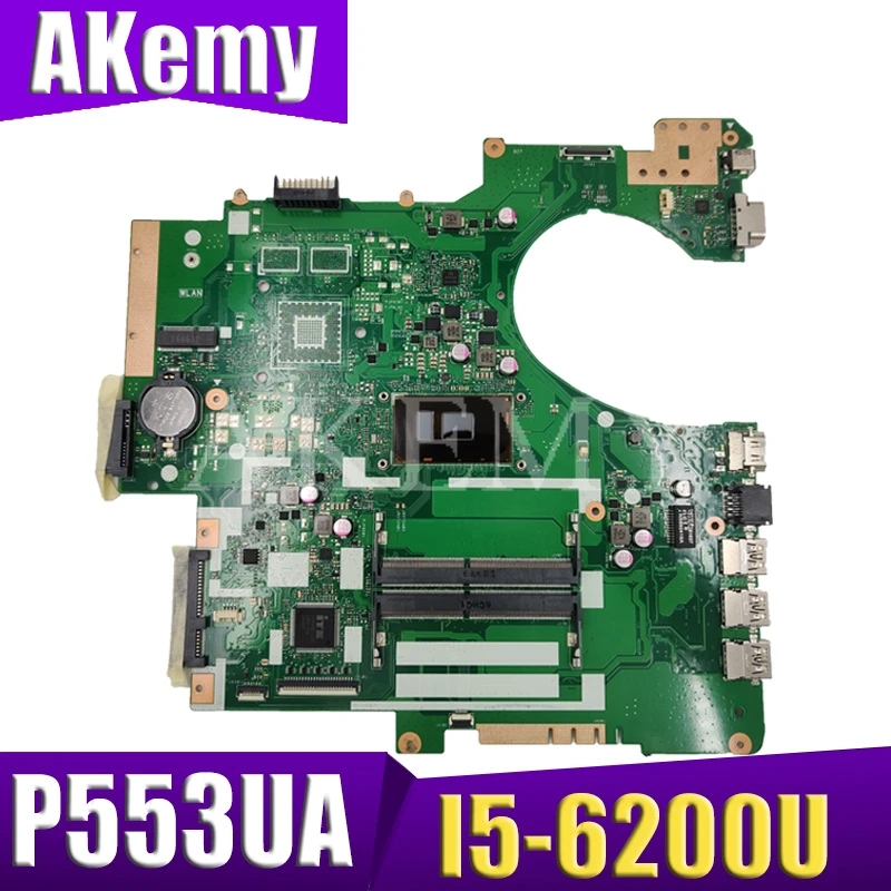 

Материнская плата P553UA W/ i5-6200U SR2EY для ASUS P553UJ PRO553U PRO553UJ P553U материнская плата для ноутбука P553UA