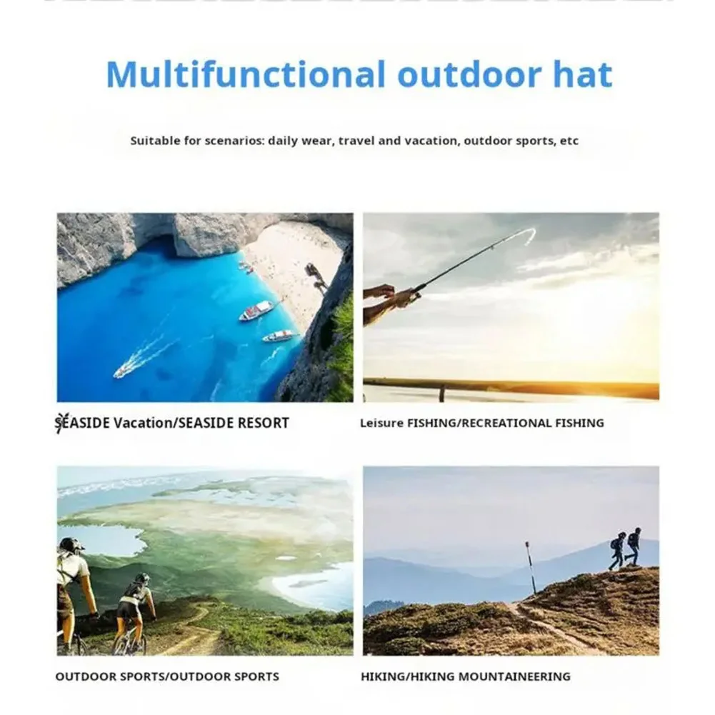 Панама для серфинга с ремешками подбородка быстросохнущая и водонепроницаемая