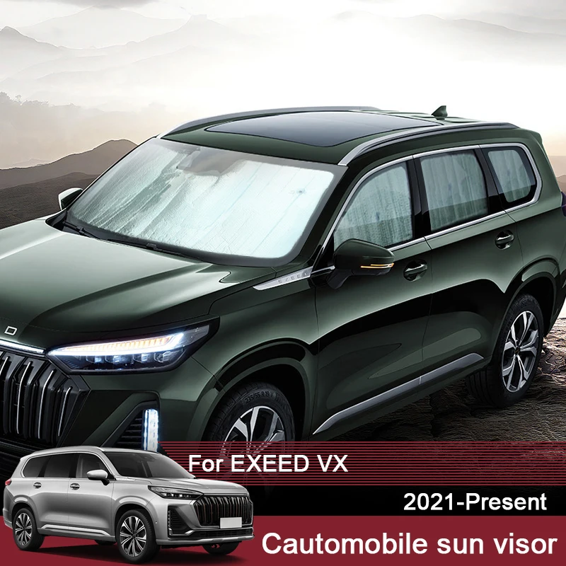 

Car Sunshades UV Protection Cover For EXEED VX 2021-2025 Window Curtain Sun Shade Visor Windshield Protector Auto Accessories