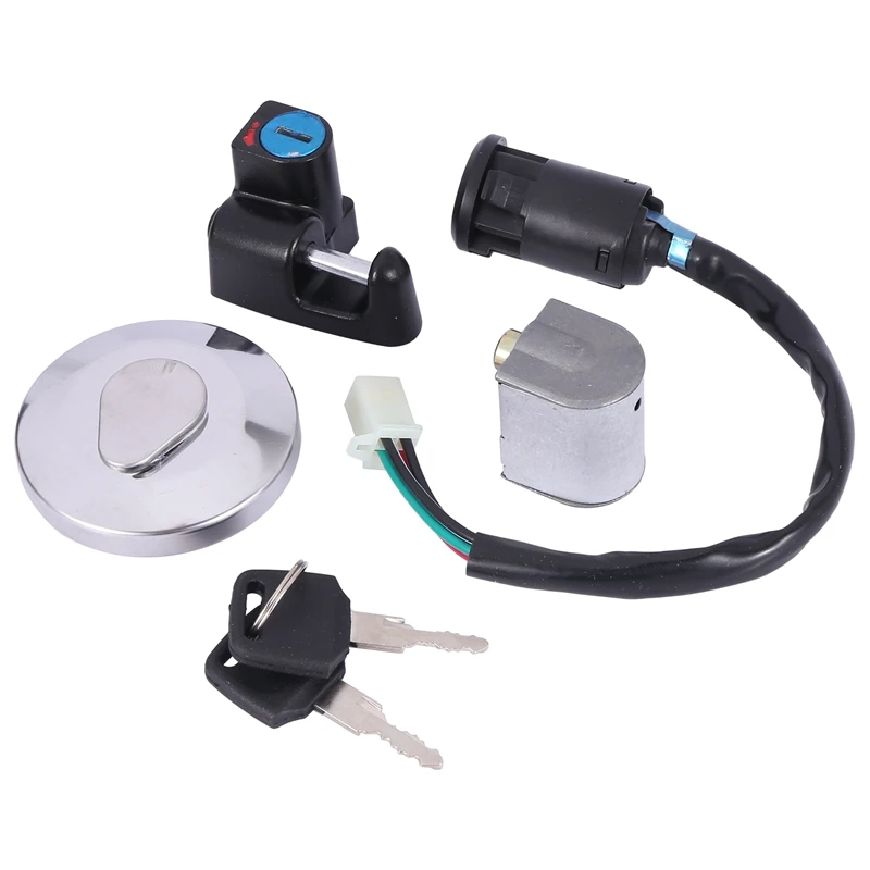 

Motorcycle Ignition Switch Set Lock Fuel Tank Cap Lock Suitable for Honda Monkey Ape
