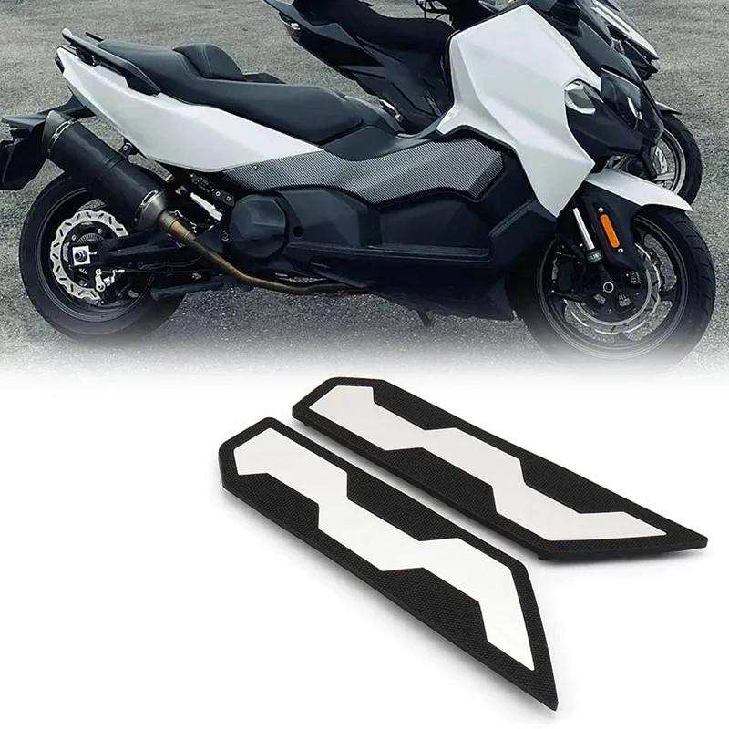 2 шт. боковые подножки для водителя комплект педалей черные и серебряные