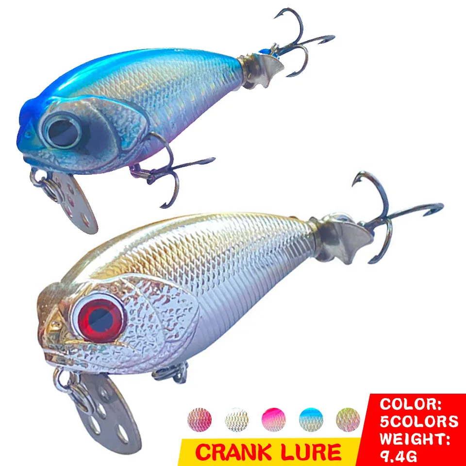 

1 шт. 9,4 г спиральный хвост кренкбейт искусственная жесткая приманка вращающаяся фотоблесна окунь Щука уличные рыболовные принадлежности