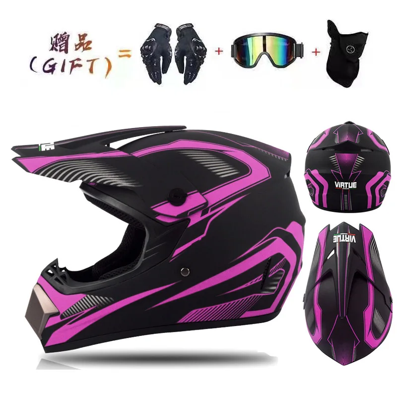 

Motor Bike Cross Racing Motorcycle Helmet Safety Enduro Capacete Motorrad Cascos Downhill Bicycle Engine Cafe Racer ATV Helmets