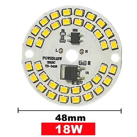 Светодиодный чип лампы SMD2835 3-15 Вт 220-240В