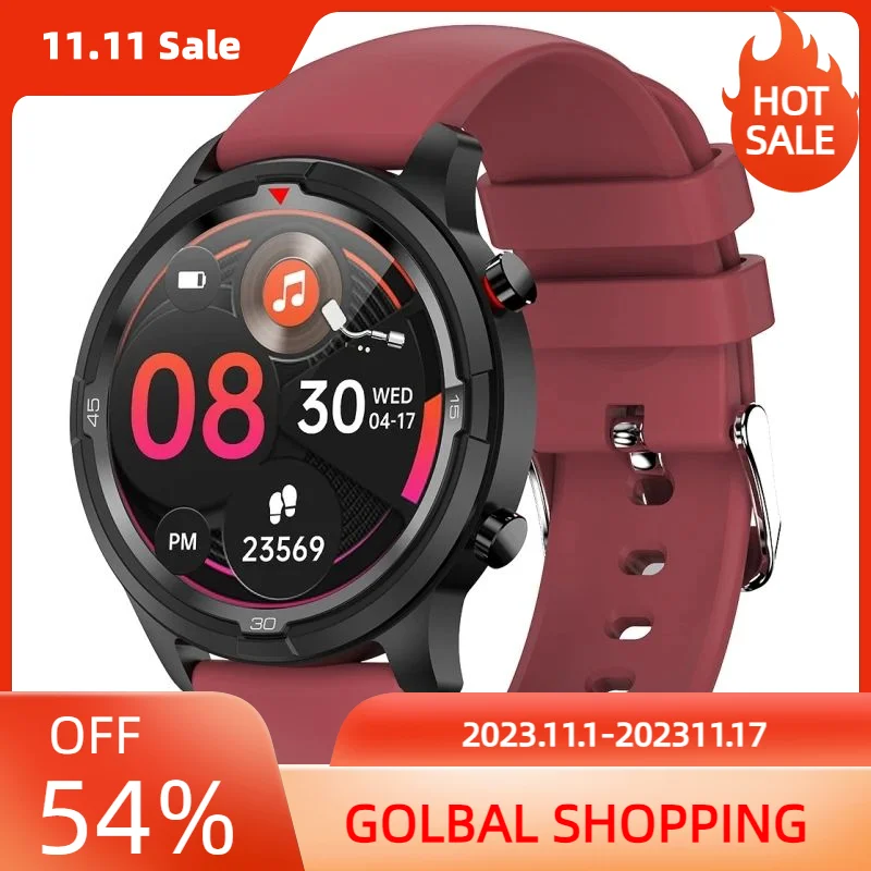 

TW26 Heart Rate Blood Oxygen Sleep Monitoring Bluetooth Calls Local Music Exercise Recording Smartwatch For Men And Women Sales