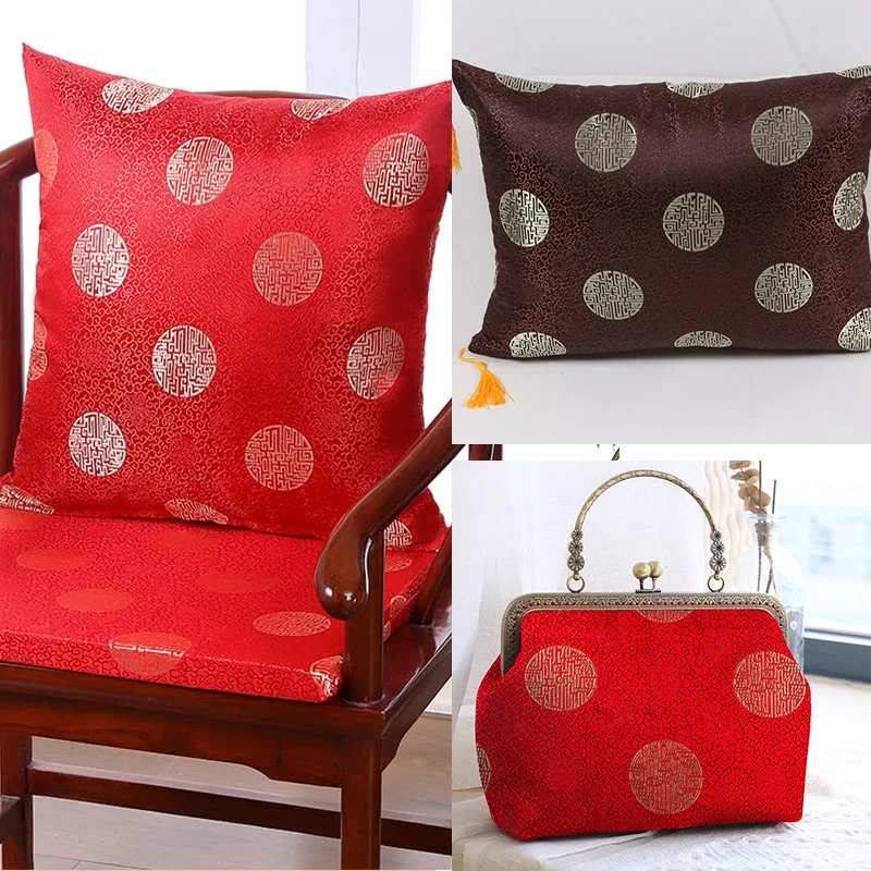 100*75 см китайская парча ткань ручной работы для шитья и рукоделия безделушки