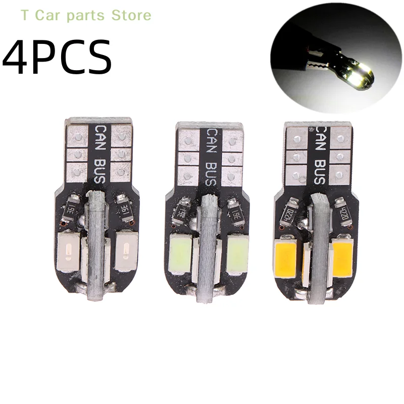 

4 шт., автомобильные лампы T10 5730 5630 8SMD