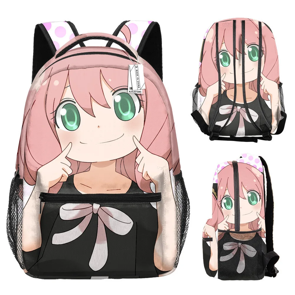 

SPY X FAMILY Anime 3-piece Set of Shoulder Bag Students Schoolbag Digital Printing Children Backpack Oxford Cloth Trend Mochilas