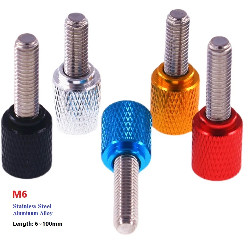 

Цветные винты М6 6-100 мм из алюминия/нержавейки