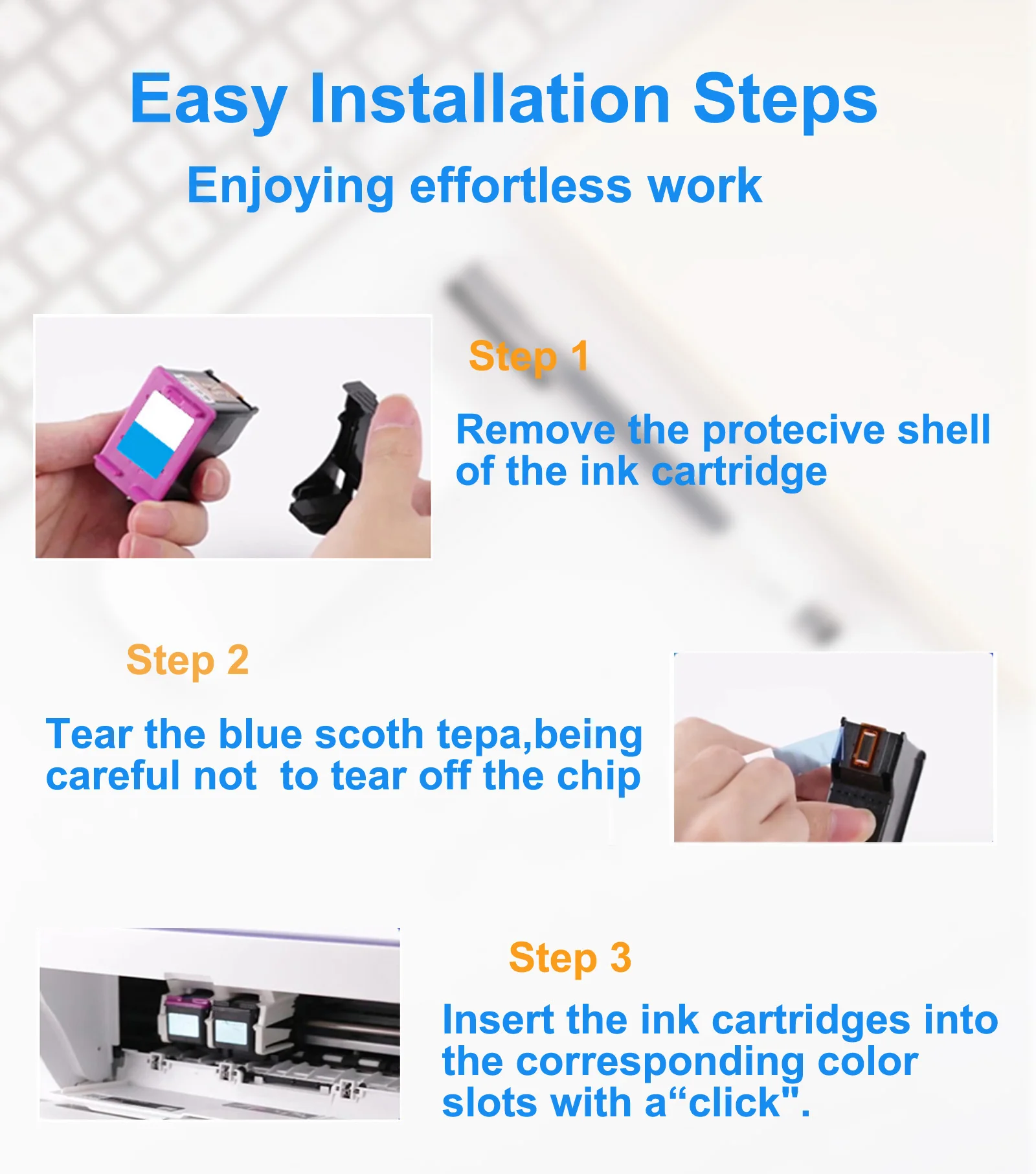 Восстановленный цветной струйный картридж 818XL 818 XL для принтера HP Deskjet f4288 d2568 d1668