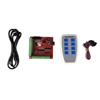 cnc red breakout board usb mach3 100khz 4 axis interface driver motion controller driver board