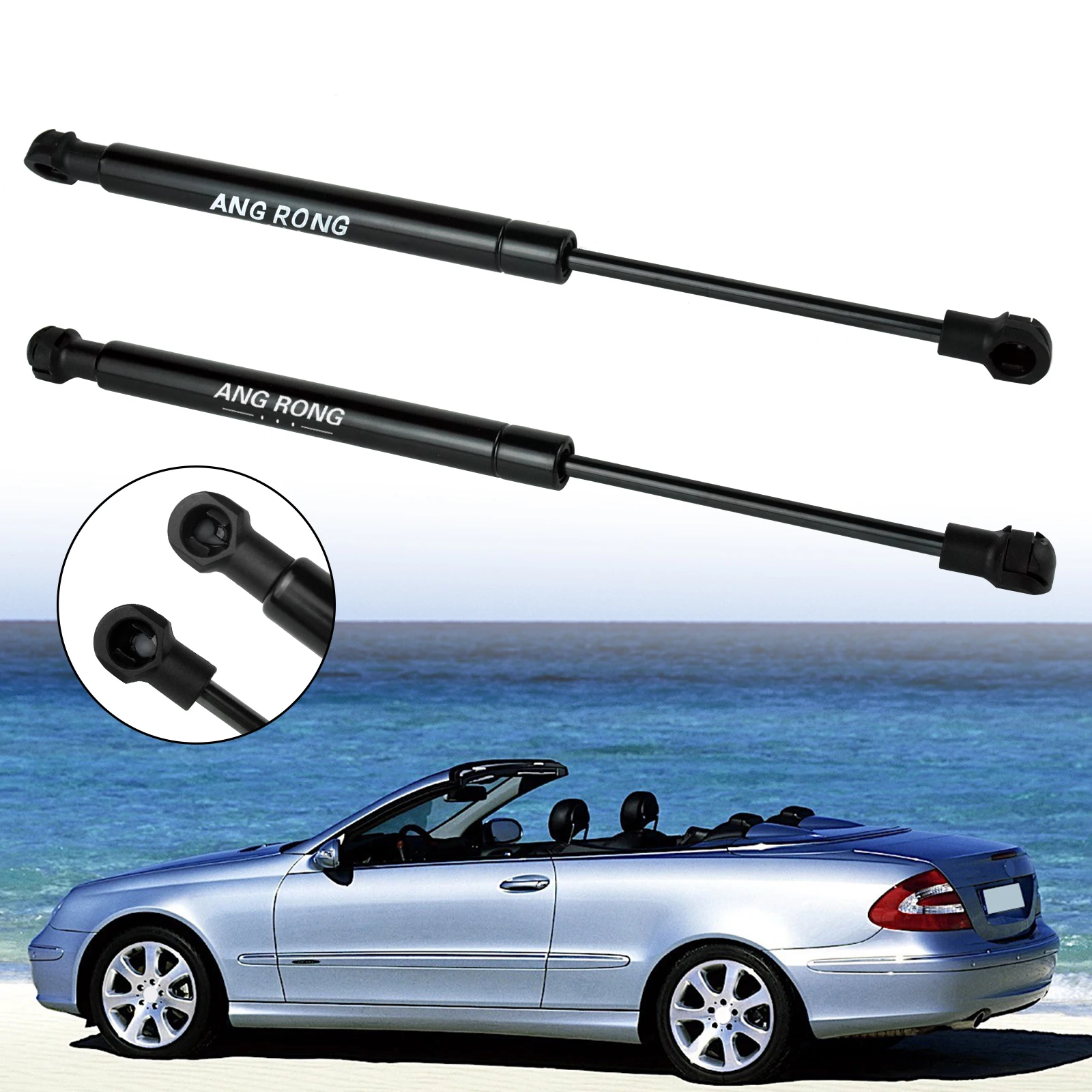 

2x верхняя опора крыши, пружина газовых стоек для Mercedes Benz CLK A209 2003-2010 A2096900059 A2096900056