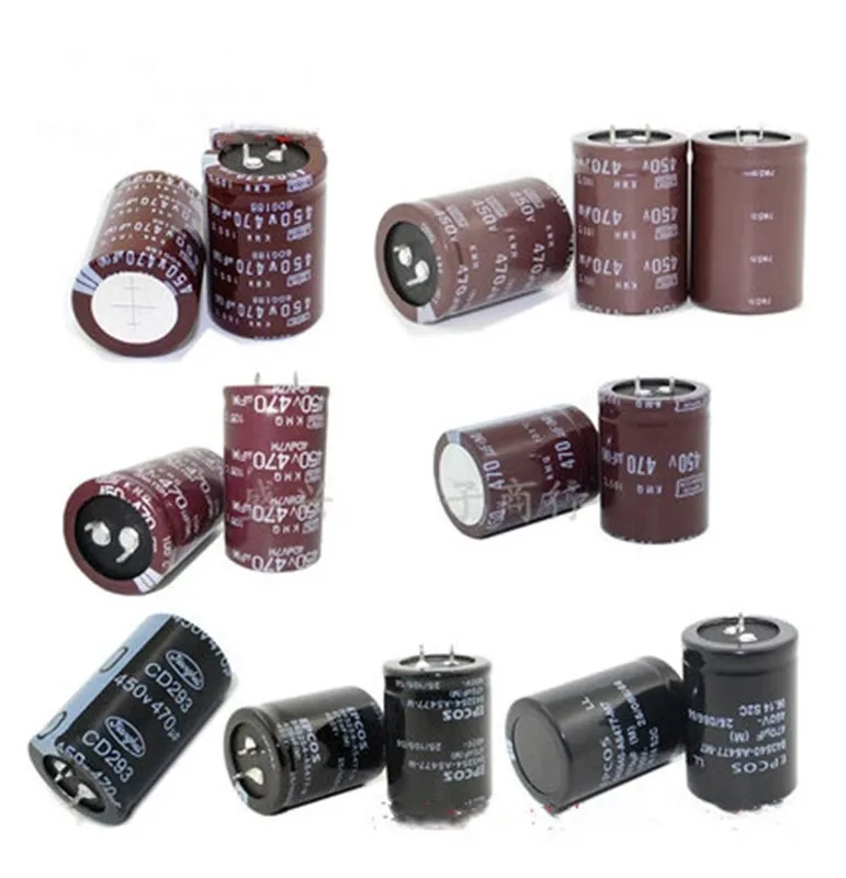 

25V 35V 50V 63V 80V 100V 450V Aluminum Electrolytic Capacitor 470UF 2200UF 3300UF 4700UF 6800UF 47000UF 10000UF 15000UF 22000UF