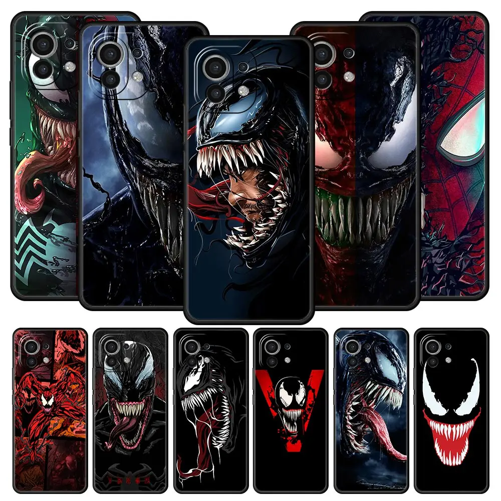 

Disney Venom Cell Phone Case For Xiaomi Mi Poco X4 Pro X3 NFC M3 F3 M4 12 11 Ultra 11X 11T 11i Note 10 Lite 10T Pro 5G 9T Cover