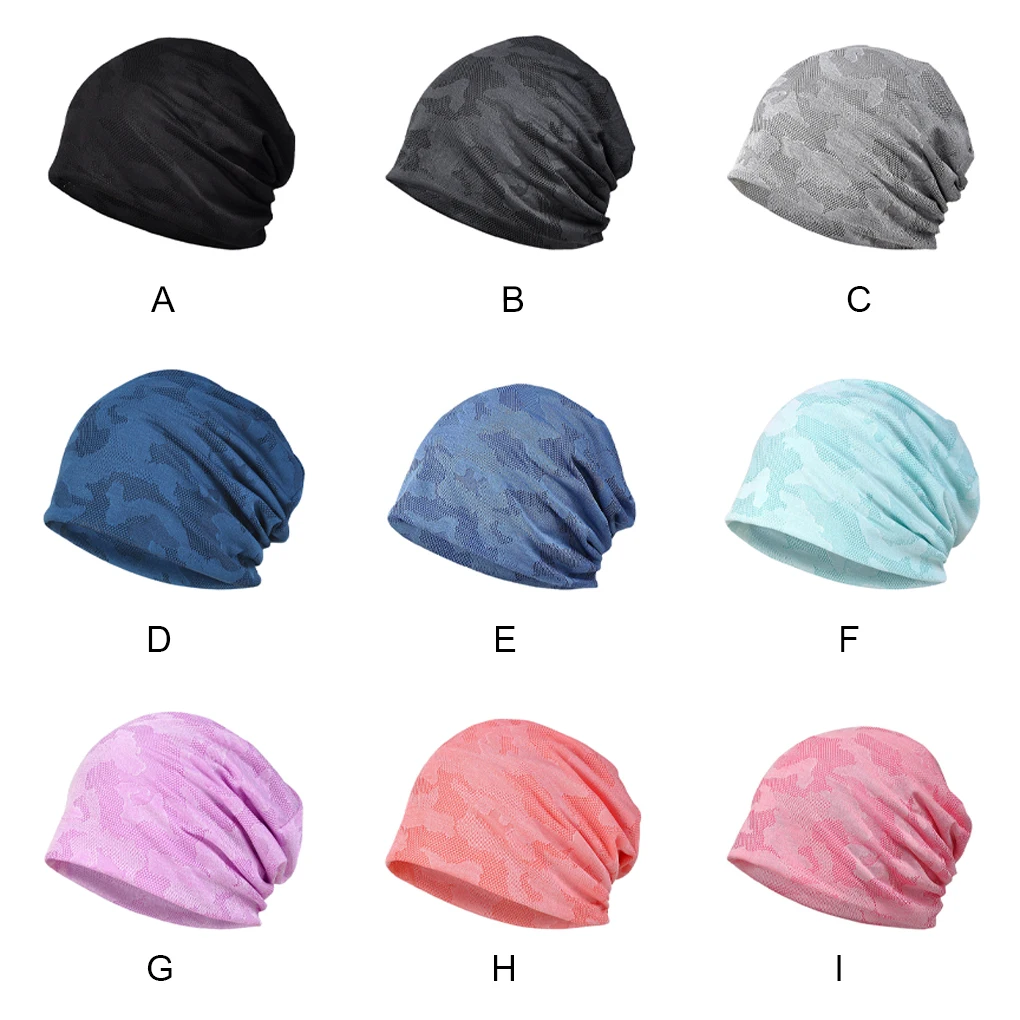 

Cool Running Cap Fashion Sport Caps Headdress Hip Hop Knitted Beanie Print Lightweight Portable Men Women Hats