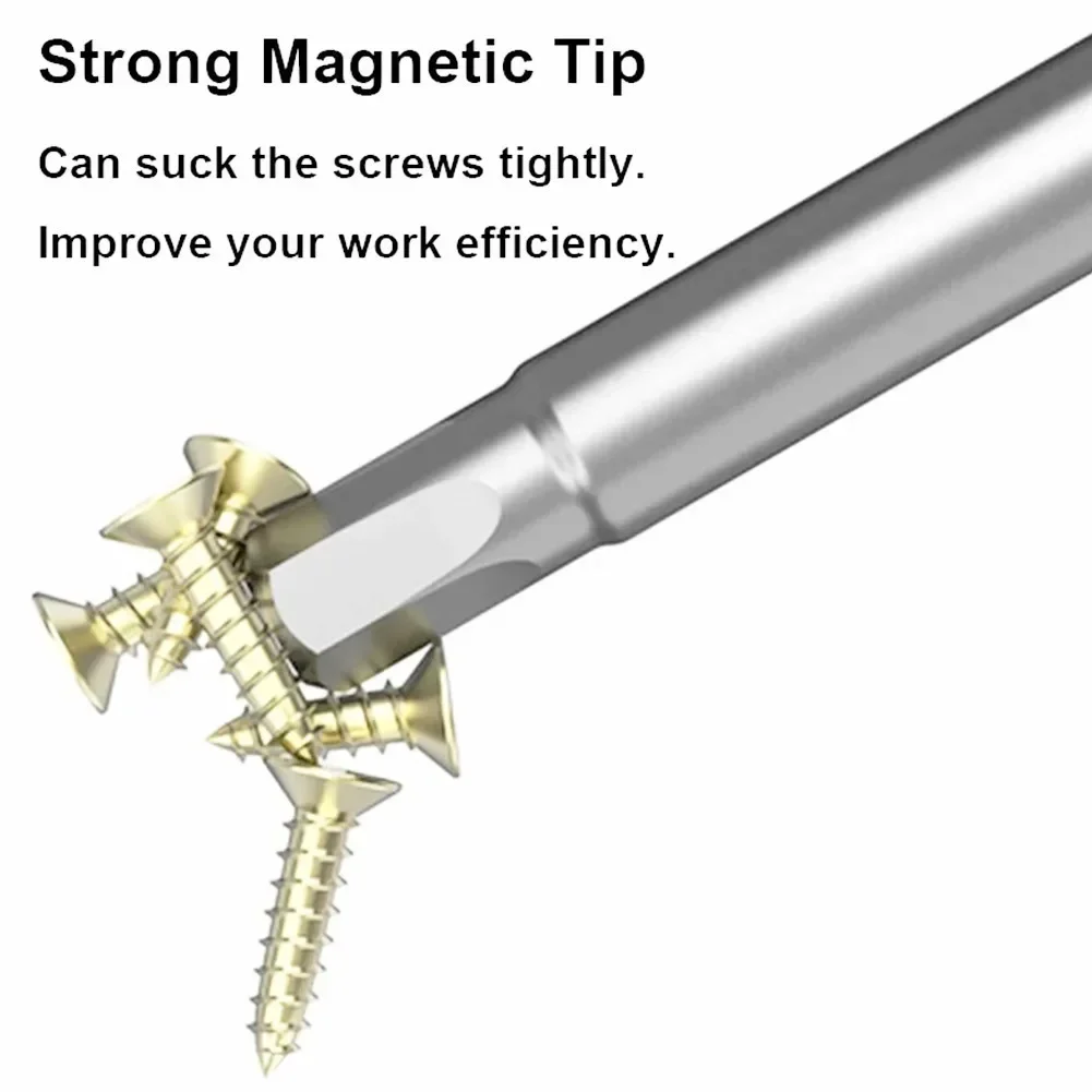 50/36 шт. 75 мм удлиненная магнитная отвертка набор бит с защитной головкой 1/4 набора