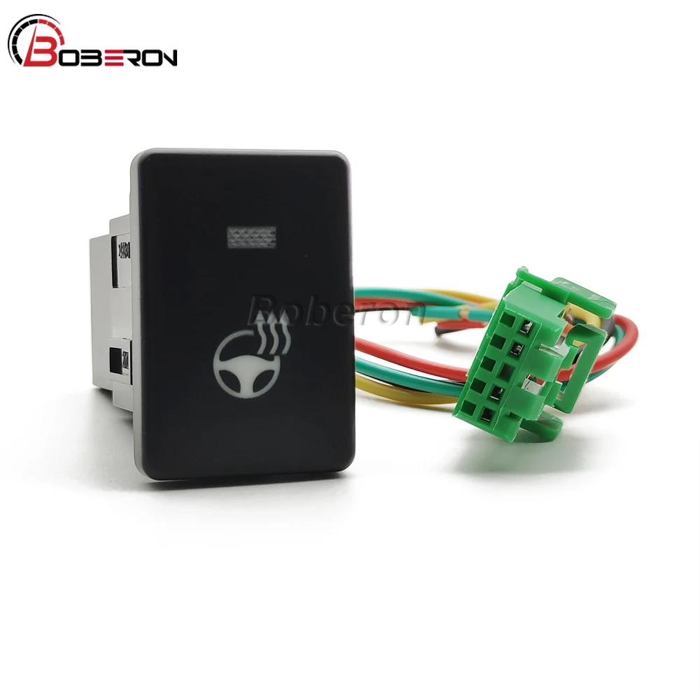 

Car Steering Wheel Heating Switch Push Button With Connection Wire For Toyota Land Cruiser 2007-2020