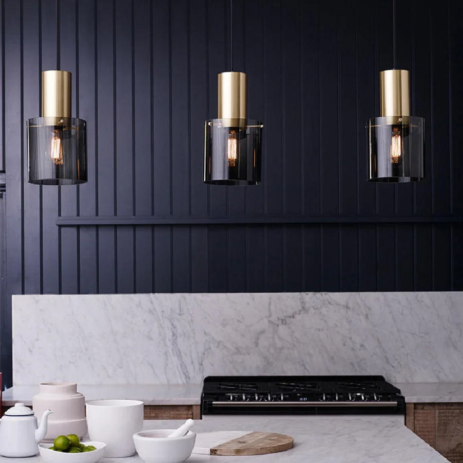 

Современный светодиодный подвесной светильник LukLoy в скандинавском стиле, лампа для столовой, кухни, гостиной, лофт, INS, стеклянный подвесной...
