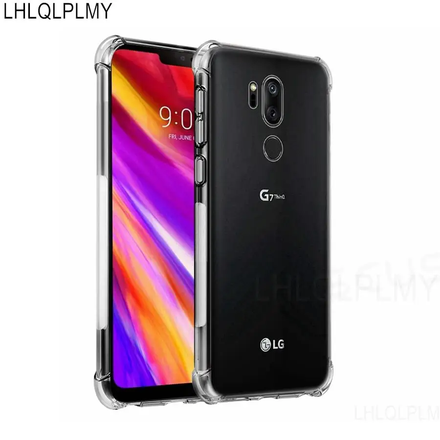 Противоударный силиконовый чехол для LG V30 V30S V40 G8 V50 G8S V50S G8X V60 ThinQ G7 Plus K62 K92 Stylo 3 4 5 6 7 -