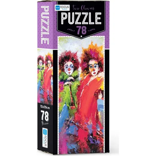 

Пазл Blue Focus с двумя клоунами, 78 шт.