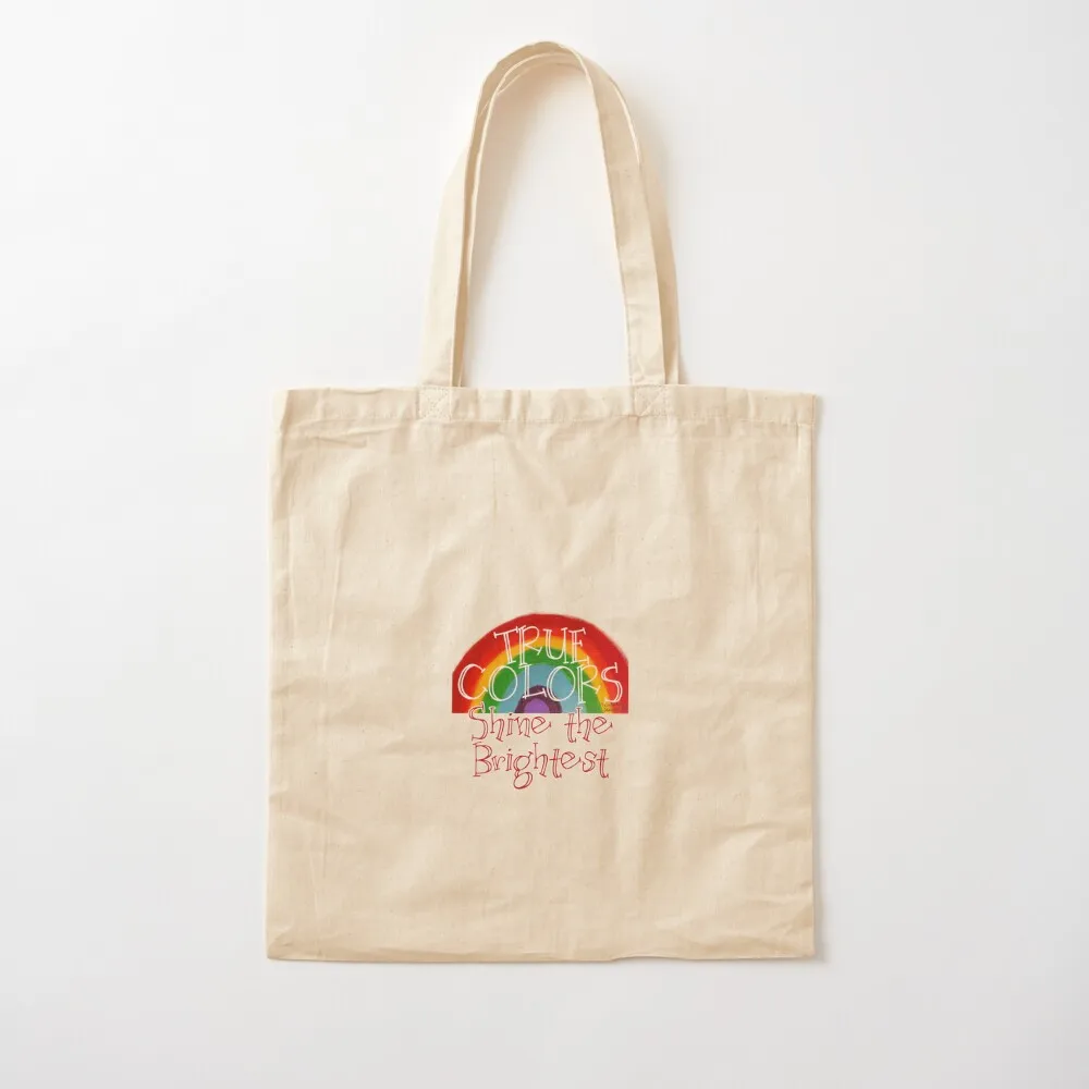 True Colors ShineThe Brightest! Большая сумка Холщовая для покупок