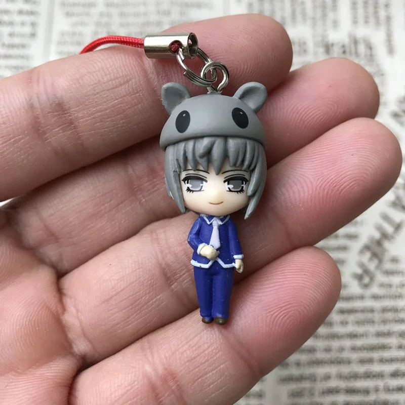 Takara Tomy Фрукты корзина Tohru Honda Sohma Kyo Yuki Gacha подвеска анимационные периферийные