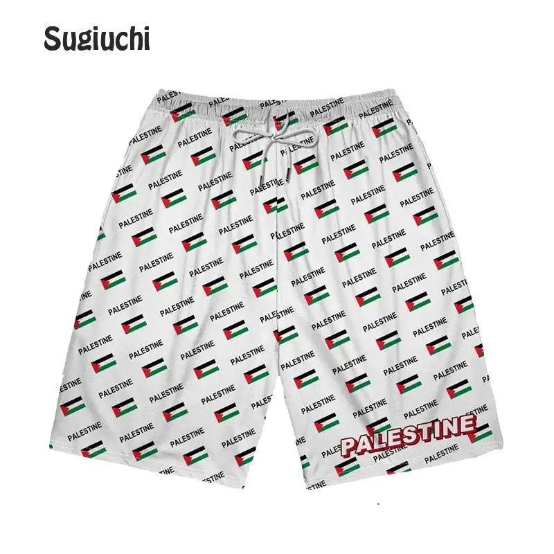 

State Of Palestine Palestinian PS PSE Men's Shorts Graphic Basketball Trousers For Men Streetwear Sports Pocket Summer Pants