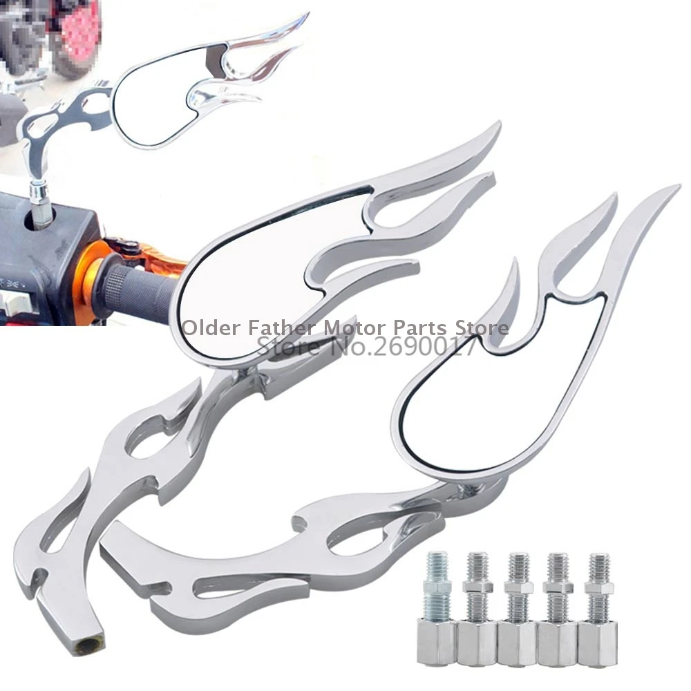 

Universal 8mm 10mm Moto Rearview Mirrors For Harley Honda Yamaha Suzuki Kawasaki E-Bike Side Mirror Motorcycle Accessory