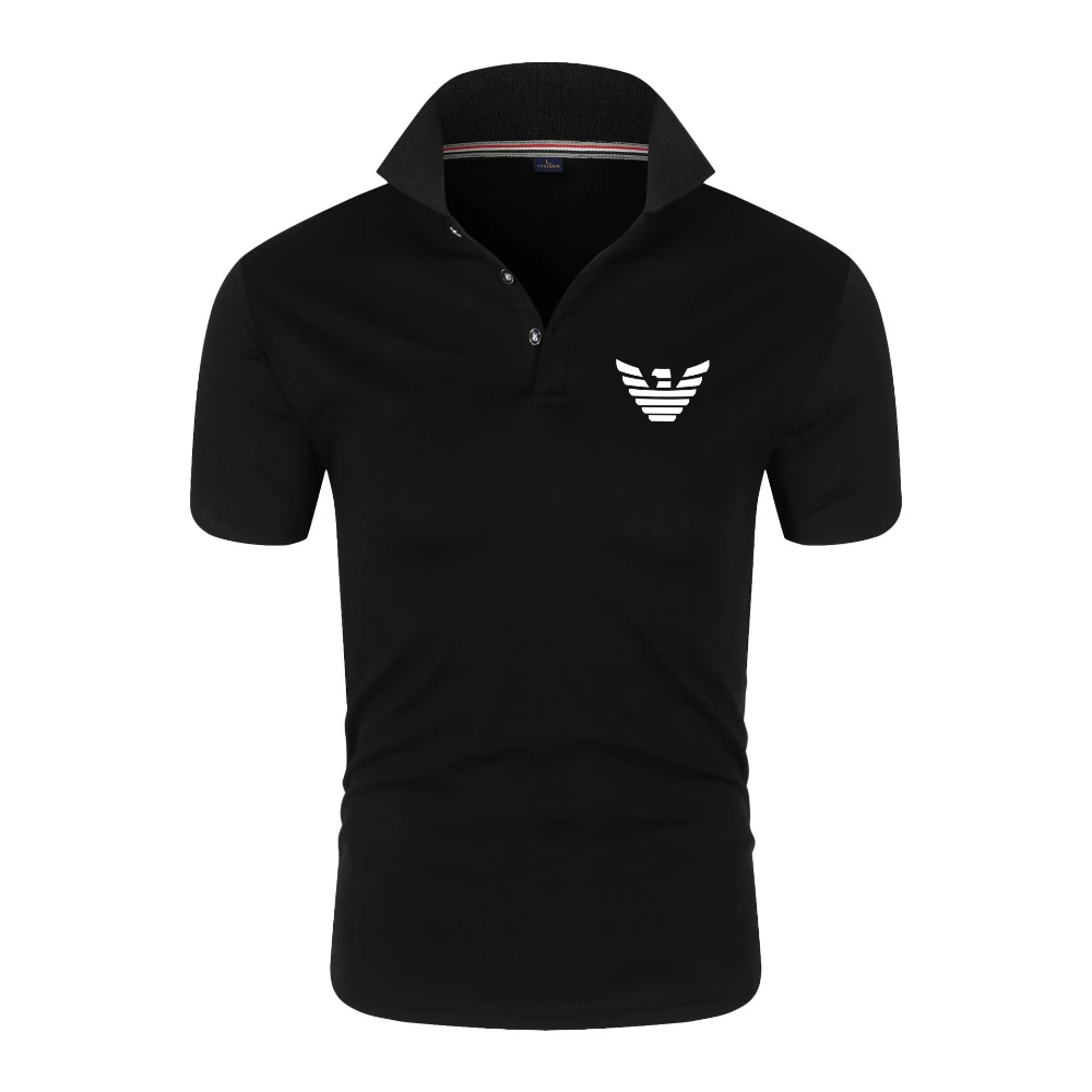 

2023 Summer New Breathable Golf Polo Shirt Men Casual Short Sleeve Summer Men Polo Shirt Sports Tee Male T-shirt Tops S-4XL