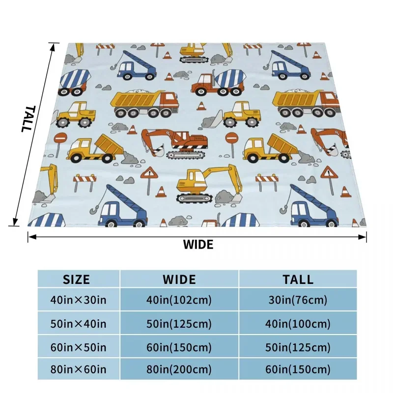 Строительные грузовики бульдозеры с рисунком трикотажные строительные