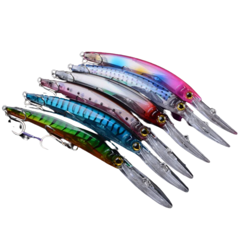 

1pcs 17cm 24g Wobbler Fishing Lure Big Crankbait Minnow Peche Bass Trolling Artificial Bait Pike Carp lures Peche Fishing tackle