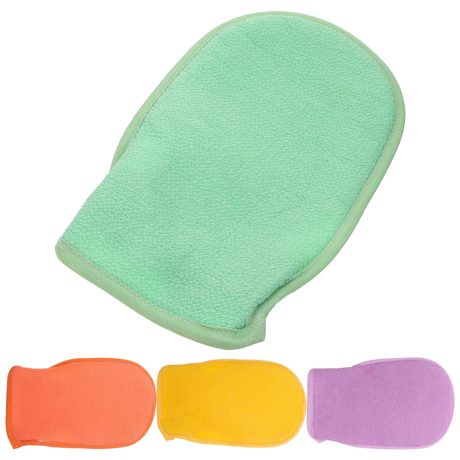 

Exfoliation Glove Exfoliating Scrub Shower Men Washcloth Body Mitt Scrubbing Scrubber Scrubs