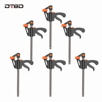 dtbd 4 inch fast ratchet f clamp woodworking work rod clamp kit woodworking reverse clamping f clamp diy hand tool