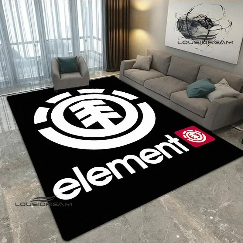 Фото 3D E-Element скейтборд логотип ковер с принтом нескользящий ковер декор спальни уличный ковер коврик для йоги украшение спальни подарок на день рождения №4