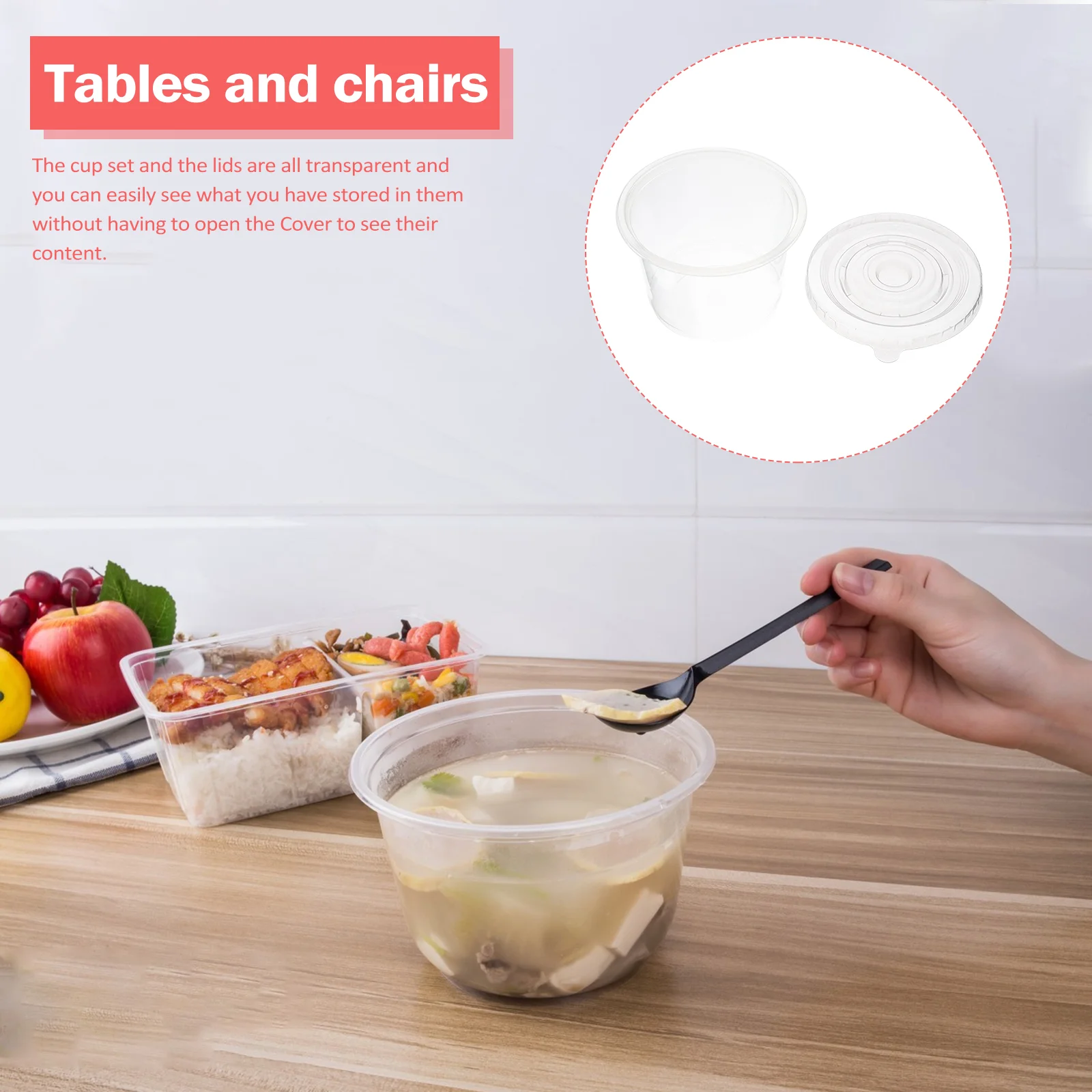 

Cups Cup Condimentlids Portion Jelly Mousses Clear Leakproofdipping Sauce Shot
