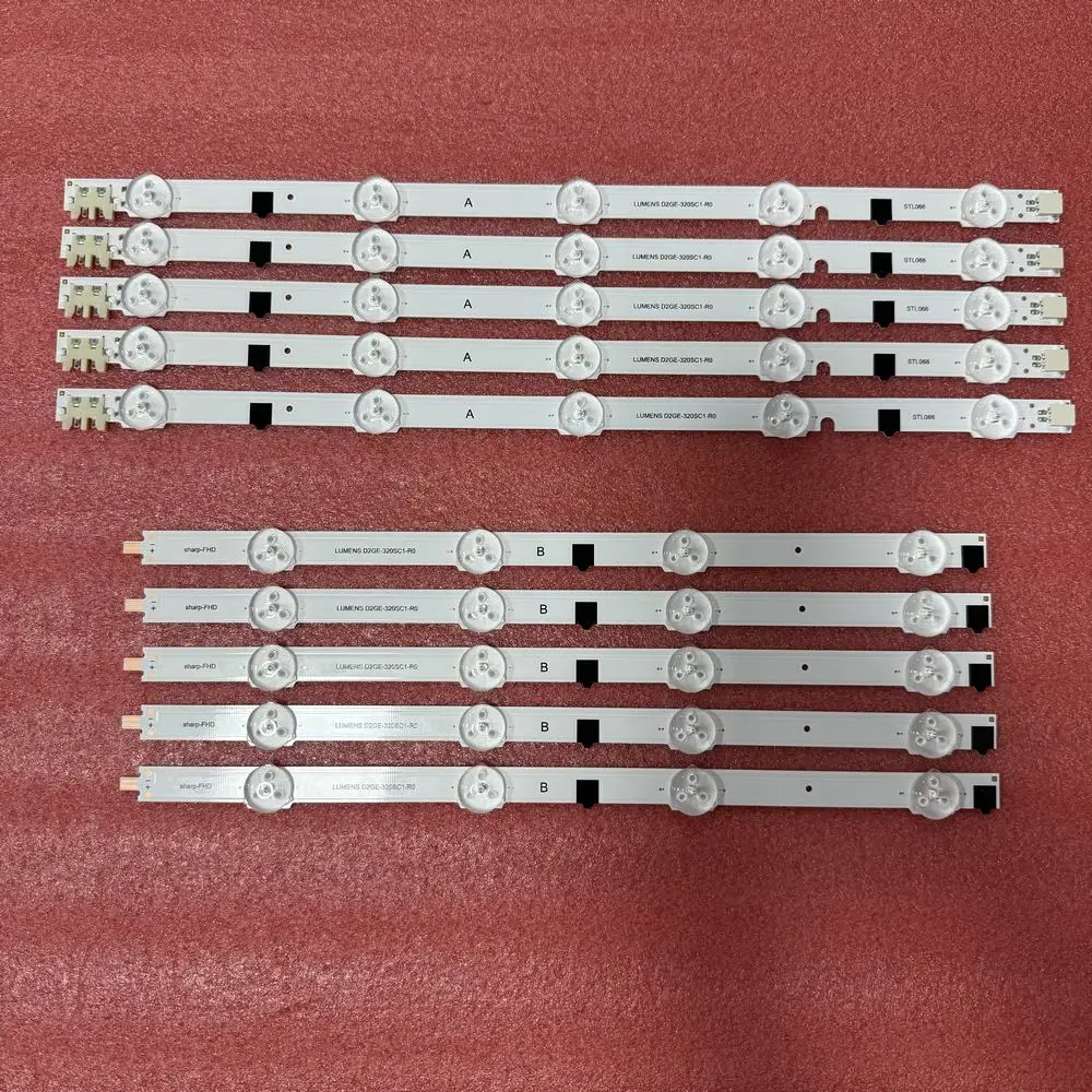 Светодиодная лента 656 мм для Sharp-FHD D2GE-320SC1-R0 Samsung UE32F4000AW UE32F5700AW UE32F5000AW UE32F5500 UE32F4000 BN96-28489A 28488A (art.: 3920cafe61eb9) - 3920cafe61eb9