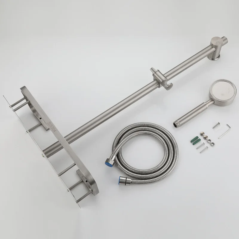 Направляющая для душа регулируемая душевая направляющая душевой лейки с полкой