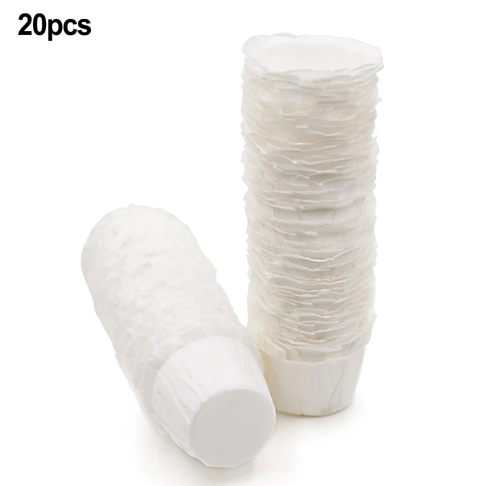 

20pcs For K-Cup Filter Disposable Cups Coffee Filters Paper Pods Replacement Filters Fit Manchine Capsule Kitchen Coffeeware