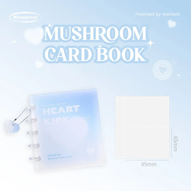 

Мини-держатель для фотокарт, прозрачный и прозрачный чехол для фотографий с удостоверением личности, органайзер, офисные аксессуары, корейские канцелярские принадлежности