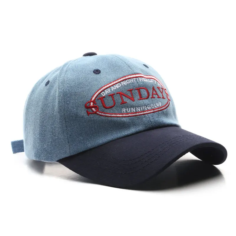 

Cowboy Baseball Cap for Men and Women Letter Embroidery Sun Hats Summer Cotton Snapback Caps Fashion Hiphop Hat Unisex