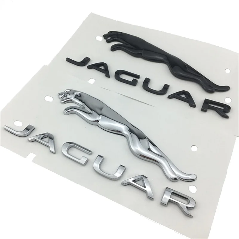 

Car Logo Trunk Sticker for Jaguar XF XJ X350 S-Type X260 XE X Type F Pace F-Type E-pace I-pace XJL CT7 XEL XFL XJ6 Letters Decal