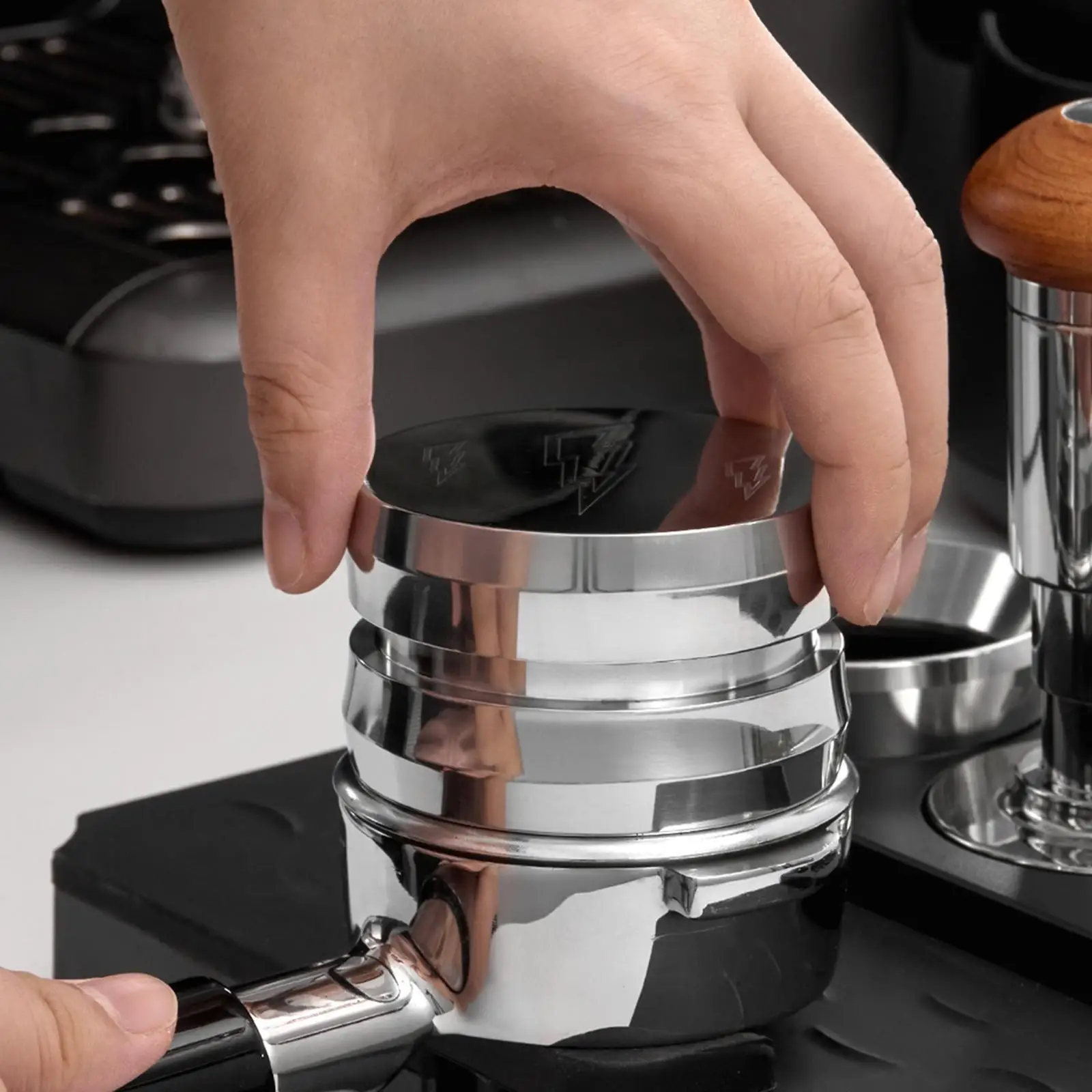 Распределитель кофе Ручной трамбовка 58 мм выравнивания для кафе-бара