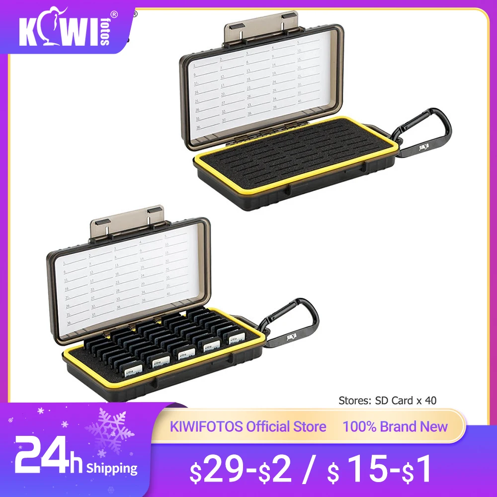 

40 Slots Memory Card Case Holder Organizer Box for SD SDHC SDXC Cfexpress Type A NS PSV PS Vita for Nintendo Switch Game Cards