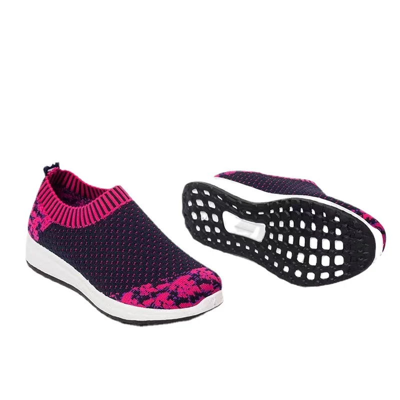 

Casual Women Comfortable Sock Shoes Slip-On Mesh Breathable Sneakers Women Fashion Zapatos De Mujer Sport Sneaker Ladies Shoes