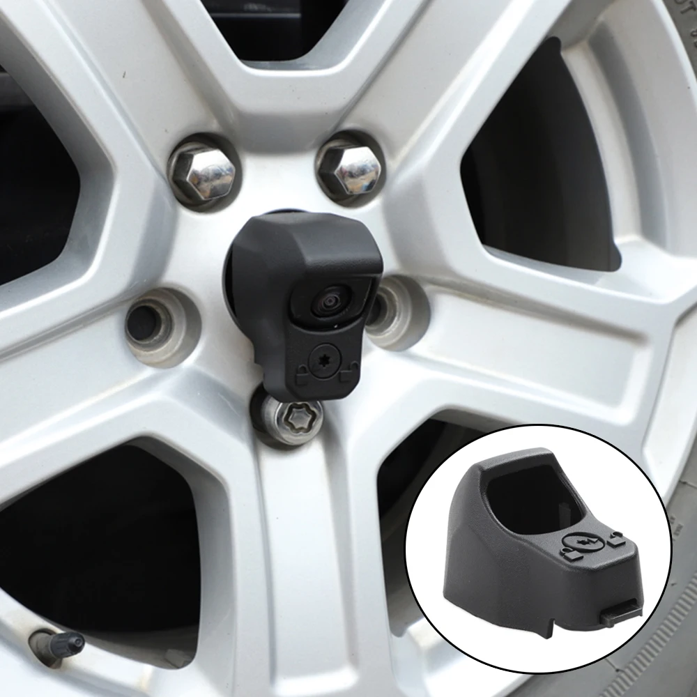 

Car Reversing Rear Camera Protector Decoration Cover for Jeep Wrangler JL 2018 2019 2020 2021 2022 Exterior Accessories Black