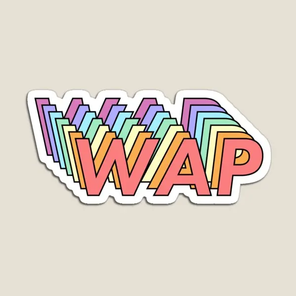 

Wap Magnet Magnetic for Fridge Organizer Decor Children Refrigerator Colorful Funny Cute Baby Home Stickers Kids Holder Toy