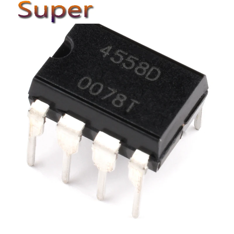 

100PCS JRC4558D NJM4558D 4558D 4558 DIP8 amplifier new original