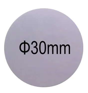 13,56 МГц F08 Fudan 1K S50 Чип ПВХ-карта для монет с клейкой антиметаллической диаметром 3 м 30 мм ISO14443A Rfid Smart Sticker Tags